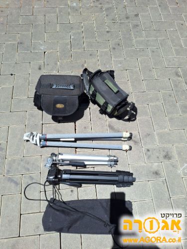 תיקים וחצובות למצלמות