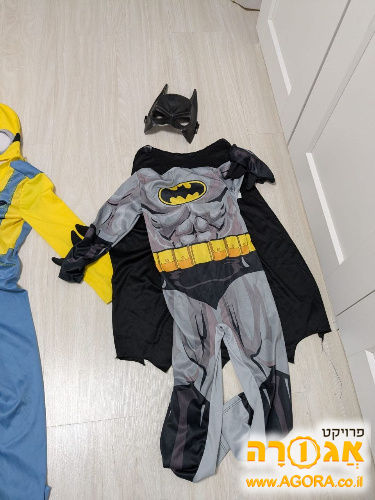 תחפושת באטמן לילד 4-6