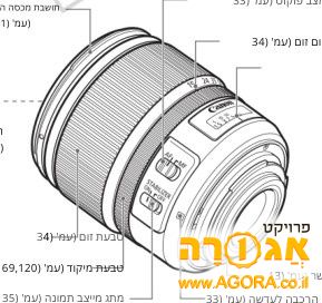 עדשה למצלמה קנון