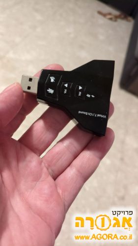כרטיס קול קטן חיצוני USB