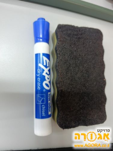 טוש ללוח מחיק ומחק