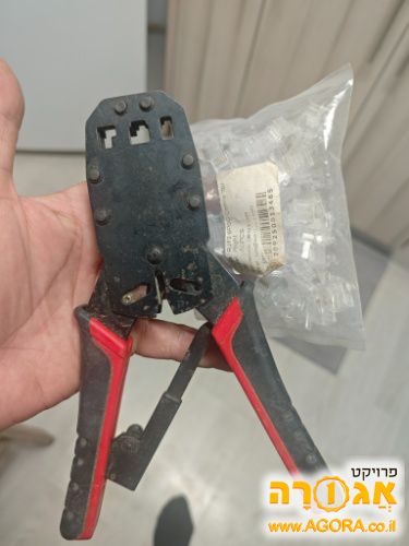 מלחציים לכבלים רשת