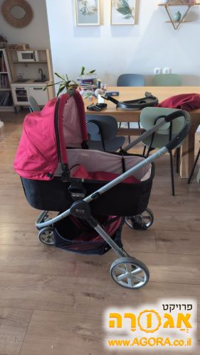 עגלת ברייטקס britax b agile עם אמבטיה
