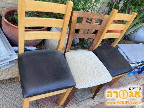 3 כיסאות פינת אוכל