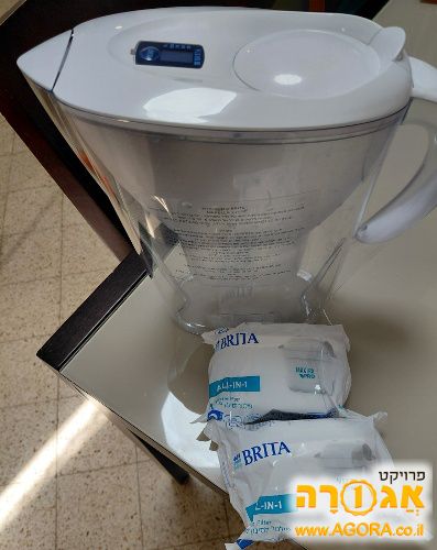 מסנן בריטה .עם 2 סינים חדשים