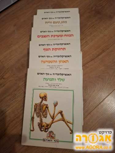 האנציקלופדיה של גוף האדם- 6 כרכים
