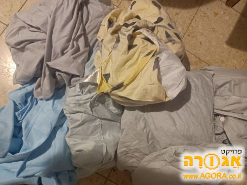 מצעים מפוליאסטר למיטה וחצי 120x200