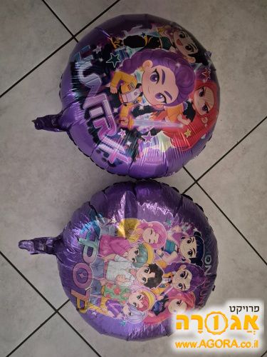 בלונים קיי פופ