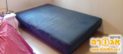 מיטה וחצי חשמלית מתכוונת כולל ארגז מצעים