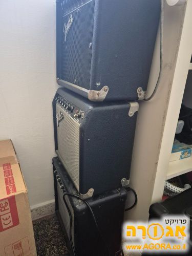 4 מגברי גיטרות חשמליות