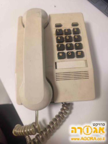 טלפון קווי ישן של בזק