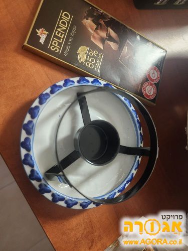 צלוחית עם או בלי נר