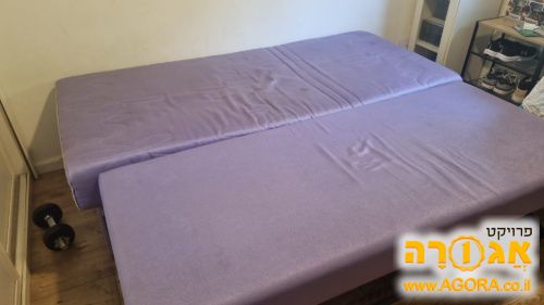 מיטת נוער נפתחת + ארג מצעים