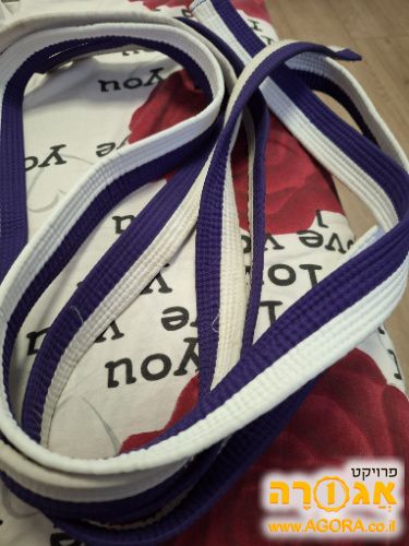 2 חגורות ג'ודו