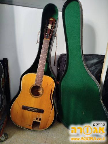 גיטרה אקוסטית 12 מיתרים של Levin