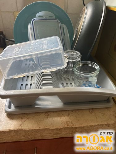 מייבש כלים וסכומון מפלסטיק