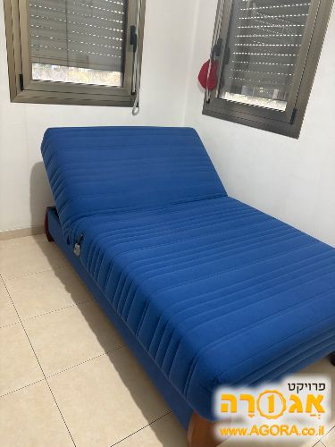 מיטה וחצי עם ארגז מצעים