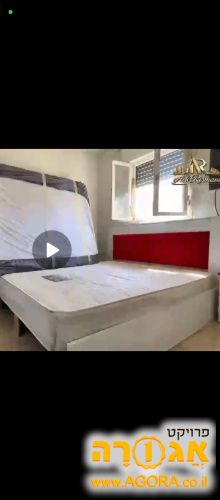 2 מיטות זוגיות כולל מזרנים במצב חדש