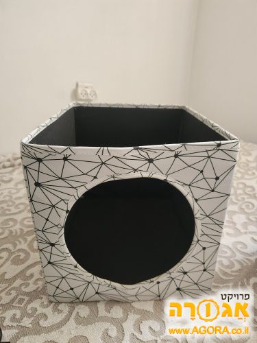 קופסת איקאה לחתול
