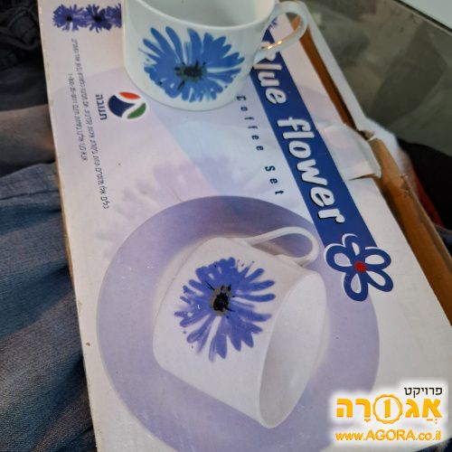 סט ספלים ותחתיות
