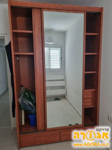 ארון לחדר שינה שתי דלתות הזזה