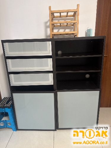 שידה עם מגירות 120/130/40 מהוד השרון