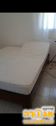 מיטה זוגית מתכווננת