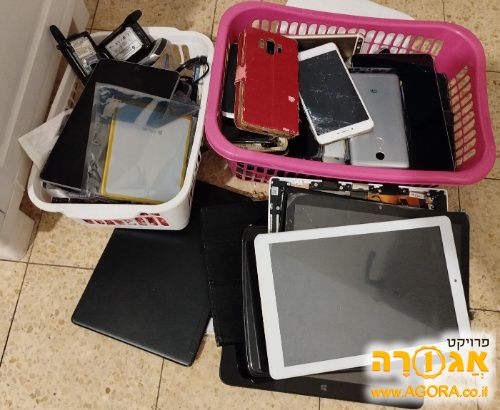 המון סלולריים וטאבלטים ישנים לא תקיניובם