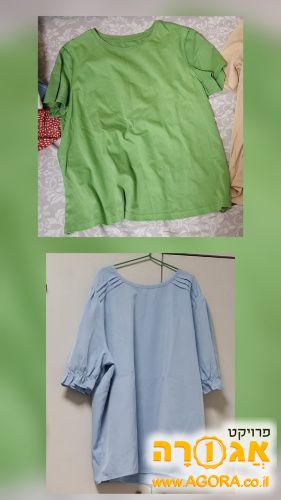 חולצות קיץ לנשים מידה לארג ו xl