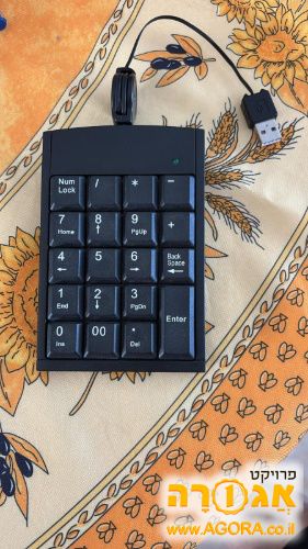 לוח מקשים מחשבון דרך USB