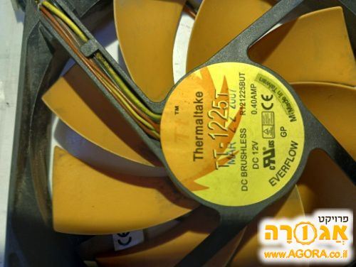 3 מאווררים למארז PC כולל בקרי מהירות