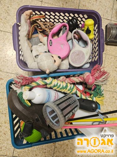 צעצועים רצועות ובובות לכלב