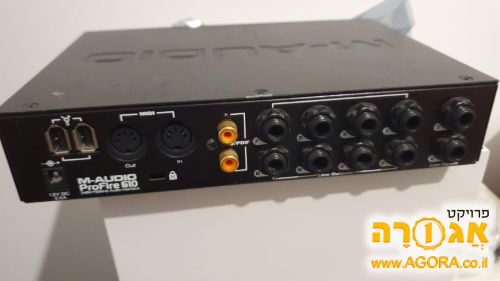 כרטיס קול M-Audio ProFire 610