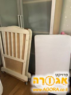עריסה לתינוק כולל מזרן