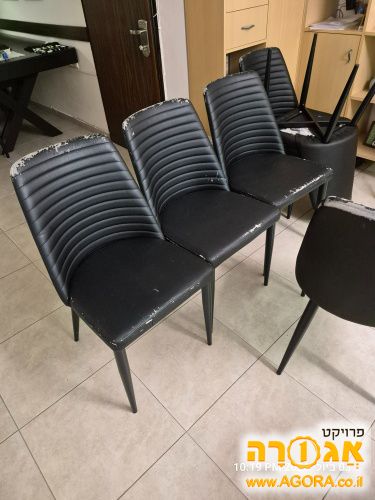6 כיסאות פינת אוכל