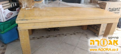 שולחן פינת אוכל במצב טוב 180 ס"מ נפתח