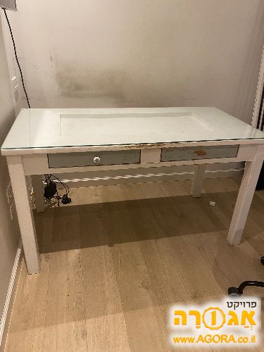 שולחן עבודה עץ טבעי