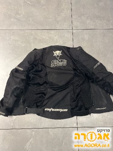 מעיל אופנוע לאישה מידה M