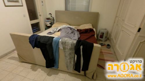 מיטה זוגית עם מזרון 180x200