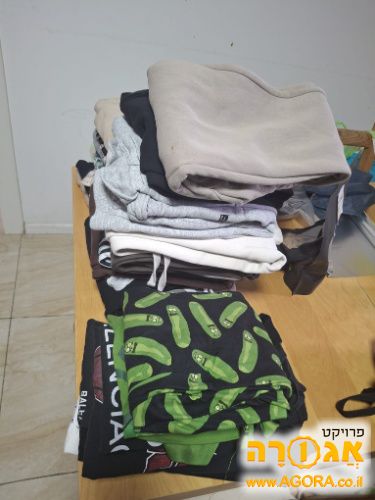 בגדי בנים - מידות XS-S