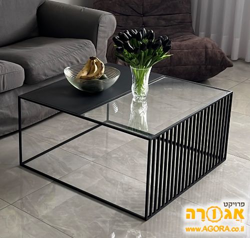 שולחנות סלון מ- ברזל