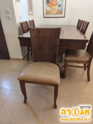 שולחן וכיסאות 180*110*80