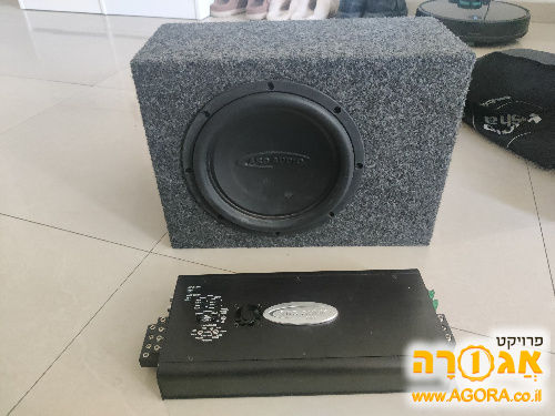 רמקול ואמפליפייר arc audio לרכב