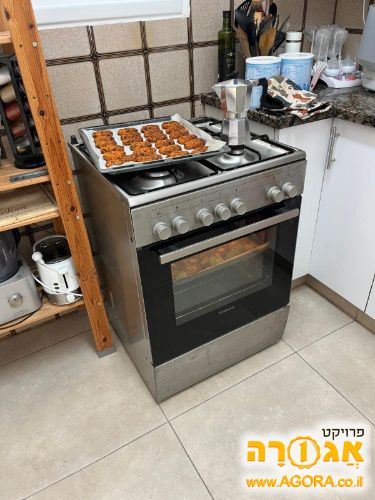 תנור + גז כיריים