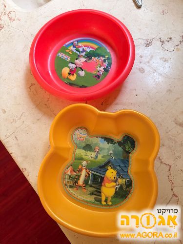 צלחות פלסטיק לפעוטות