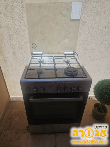 תנור + כיריים 60 ס"מ