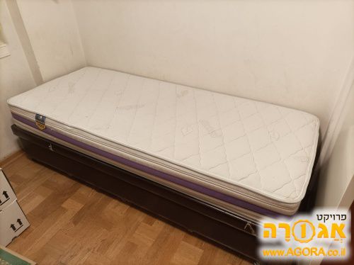 מיטת יחיד+מזרון
