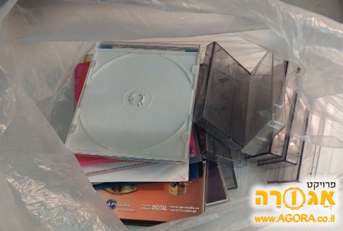 קופסאות לדיסקים וקלטות