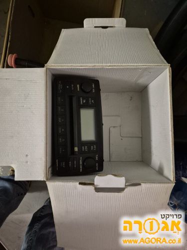 רדיו דיסק מקורי טויוטה RunX 2006