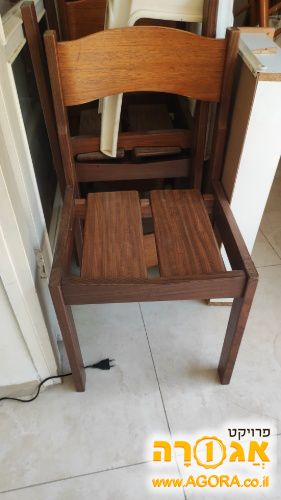 6 כסאות איכותיים עץ מלא